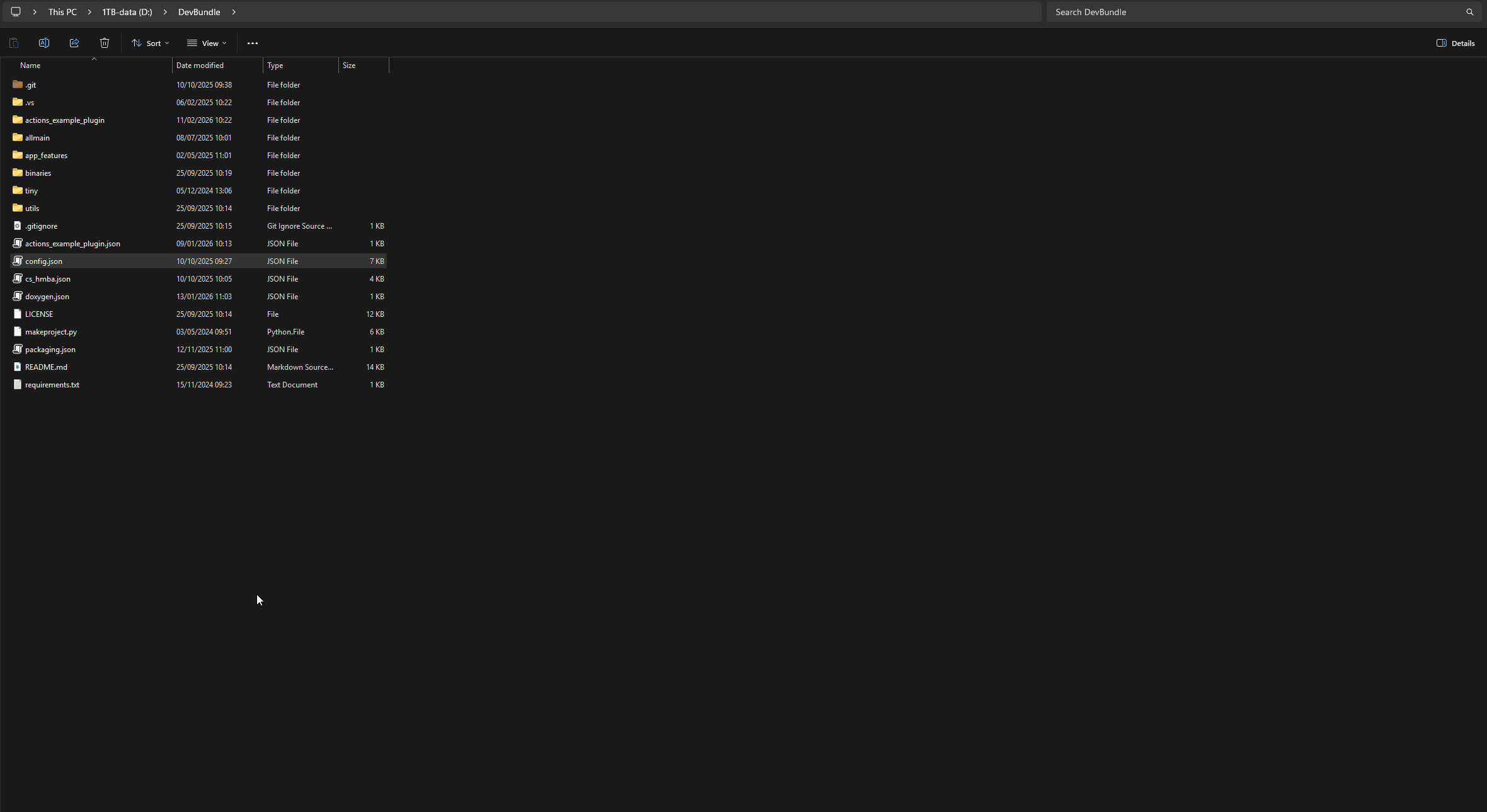 DEV Bundle