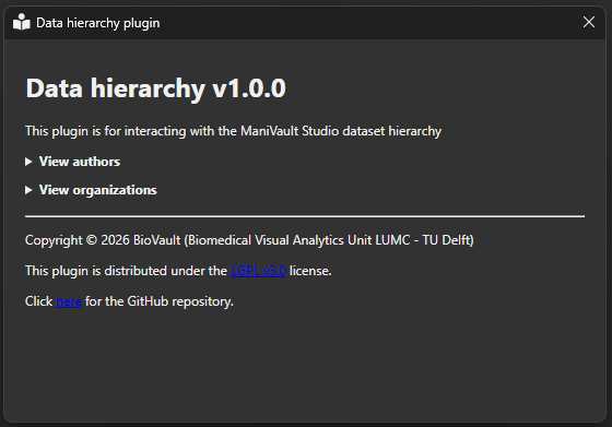 Learning center plugin metadata